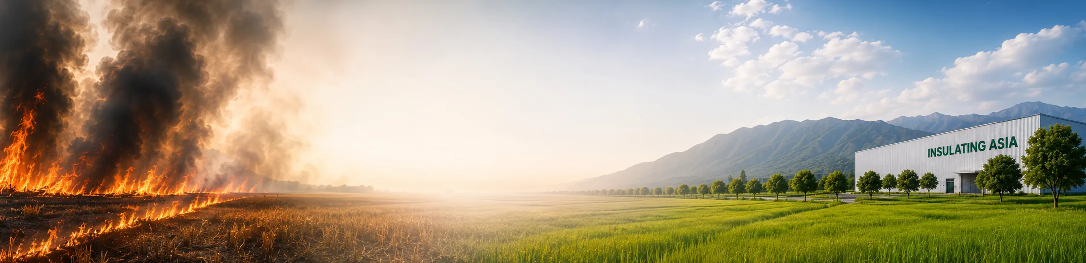 Rice-husk burning transitioning to a cleaner future