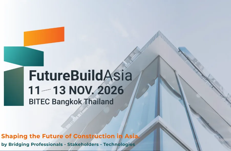 FutureBuild Asia 2026 construction event artwork